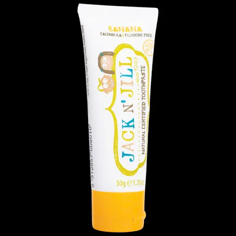 Kem đánh răng (vị chuối) - Jack N' Jill Natural Toothpaste Banana 50g