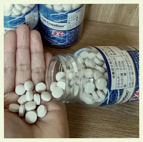 Cao Cấp (Cao cấp) Loại Đặc Biệt Viên uống GH Creation EX+ tăng chiều cao chính hãng Nhật Bản - Hỗ trợ phát triển chiều cao cho đối tượng từ 4-30 tuổi Bản Mới Loại Tốt Bản Mới