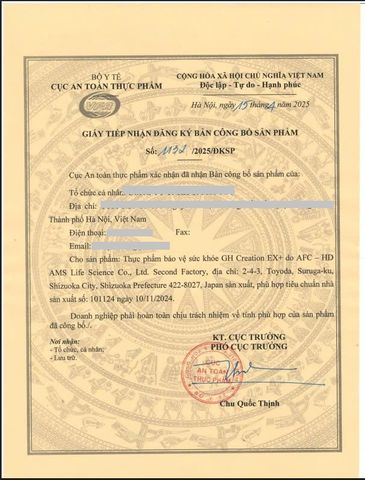 Bản Mới (Auth 100%) Hàng Chất Viên uống GH Creation EX+ tăng chiều cao chính hãng Nhật Bản - Hỗ trợ phát triển chiều cao cho đối tượng từ 4-30 tuổi Hàng Tuyển Loại Tốt