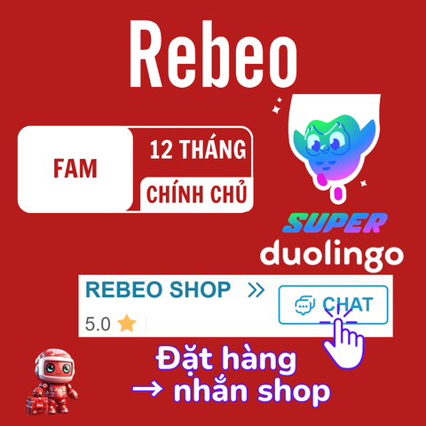 Mua Tài Khoản Duolingo Super Giá Rẻ, Nâng Chính Chủ 12 Tháng – Rebeo Shop