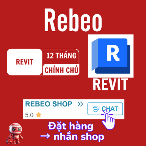 Nâng Cấp Tài Khoản Revit Chính Chủ, Giá Rẻ Tại Rebeo Shop