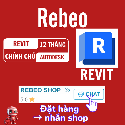 Nâng Cấp Tài Khoản Revit Chính Chủ, Giá Rẻ Tại Rebeo Shop