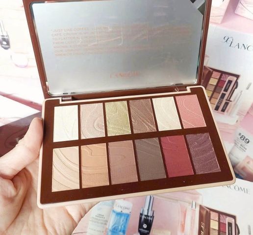 ✨ Bảng phấn mắt Lancome Idole 12 màu trang điểm mắt đẹp - Giao nhanh 2h tiết kiệm thời gian
