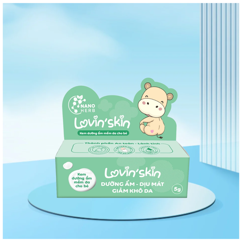 Kem dưỡng ẩm mềm da cho bé Lovin'skin CVI (t/5gr)