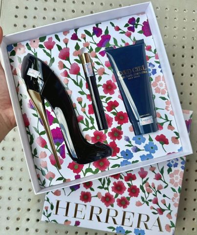 Set Carolina Herrera Good Girl nước hoa nữ thơm quyến rũ (80ml + 10ml + Dưỡng thể 100ml) 🏷️Giá hời