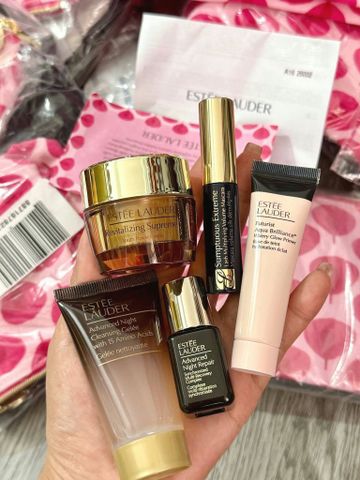 Set Estee Lauder 6 món dưỡng da toàn diện, cấp ẩm chống lão hóa, deal hời 💸