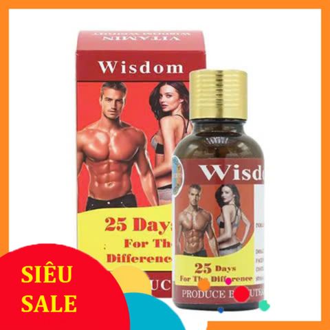 Hàng Chuẩn (Fullbox) Mẫu Mới Viên Uống Wisdom Weight Tăng Cân Hiệu Quả - Sự tham khảo cao cấp Cho Người Gầy Ốm - Hộp 25 Viên Nutra Manufacturing Indonesia Hàng Chất Chính Hãng Hàng Chất