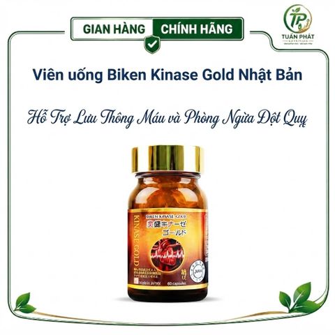 Viên uống phòng ngừa và hỗ trợ điều trị đột quỵ Nhật Bản Biken Kinase Gold 779621