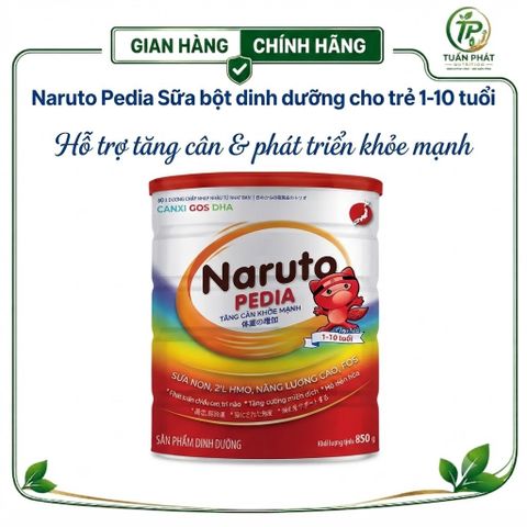 Naruto Pedia – Sữa bột dinh dưỡng cho trẻ 1-10 tuổi, hỗ trợ tăng cân, phát triển trí não, hỗ trợ tiêu hóa 850g 779624