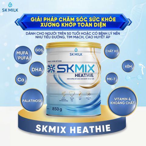 Skmix Heathie - Sữa bột dinh dưỡng phù hợp cho người lớn tuổi (850g) 779623