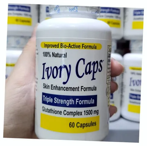(Hàng Chuẩn) Viên Uống Hỗ Trợ Trắng Da Ivory Caps Glutathione 1500mg Giảm Nám, Tàn Nhang Từ Thiên Nhiên, Sản Phẩm Chăm Sóc Da Hiệu Quả Hàng Chuẩn Cao Cấp Uy Tín Mẫu Mới