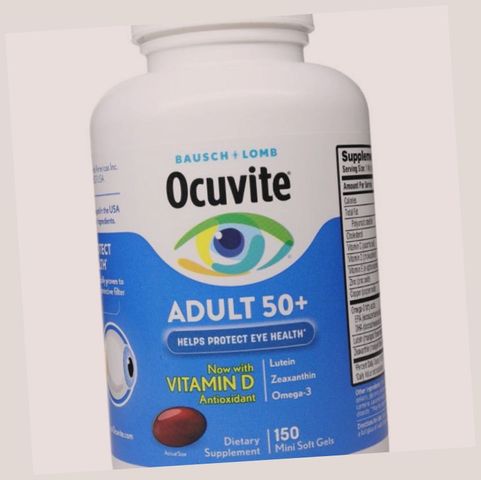 (Chính Hãng) Viên Uống Bổ Mắt Ocuvite Adult 50+ Mỹ Hỗ Trợ Thị Lực, Giảm Mỏi Mắt Cho Người Trên 50 Tuổi, Chứa Lutein & Omega-3 Đầy Đủ Uy Tín Chính Hãng Nội Địa