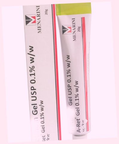 (Cao Cấp) Gel chăm sóc mụn Tre USP Aret 0.1% Hỗ Trợ Giảm Mụn, Mờ Thâm, Phục Hồi Da, cải thiện da, Thương Hiệu Menarini Ấn Độ Hàng Chuẩn Đầy Đủ Cao Cấp