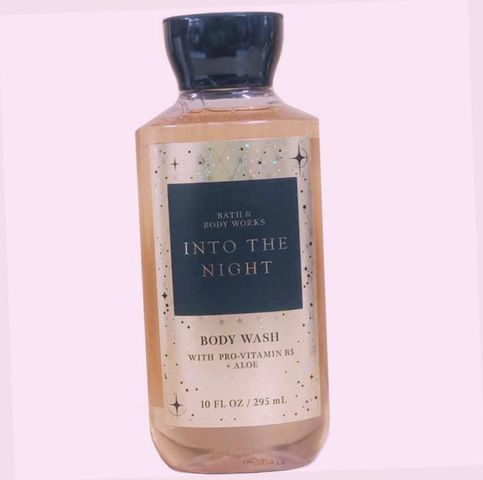 (Đẳng Cấp) Sữa Tắm Bath & Body Works Into The Night 295ml Dưỡng Ẩm Đặc Biệt, Mùi Hương Quyến Rũ Trái Cây & Hoa Cỏ, Chăm Sóc Da Mịn Màng Nhập Khẩu Mẫu Mới