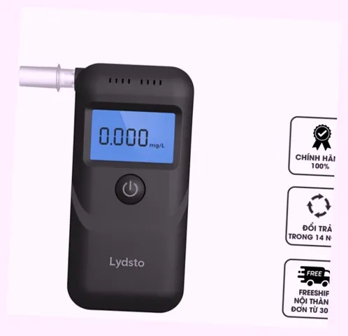 (Bản Mới) Máy Đo Nồng Độ Cồn Lydsto HD-JJCSY01/02 Thiết Bị Kiểm Tra Nhanh Chóng, Màn Hình LCD Sắc Nét, Kết Quả Chính Xác Trong 22 Giây Hàng Chuẩn Cao Cấp Nhập Khẩu Uy Tín