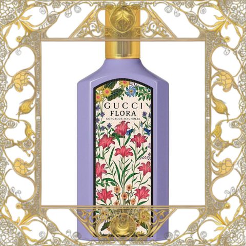 (Đẳng Cấp) Nước hoa Gucci Flora Gorgeous Magnolia 10ml Hương Quả Mâm Xôi và Hoa Mộc Lan Tươi Mát, Phong Cách Thanh Lịch, Dễ Dàng Mang Theo Hàng Chuẩn