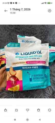 BỘT ĐIỆN GIẢI LIQUID I.V HYDRATION MULTIPLIER -30 goi, HÀNG NHẬP MỸ