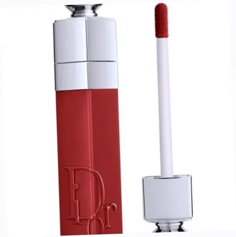 (Cao Cấp) Son Kem Dior Addict Lip Tint 771 Natural Berry Màu Đỏ Hồng Nhập Khẩu Đầy Đủ