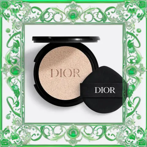 (Bản Mới) [ không hộp ] Combo Lõi Phấn Nước + Vỏ Hộp Dior Forever Cushion Pink Cannage Màu Hồng Tone 1N Neutral Mẫu Mới