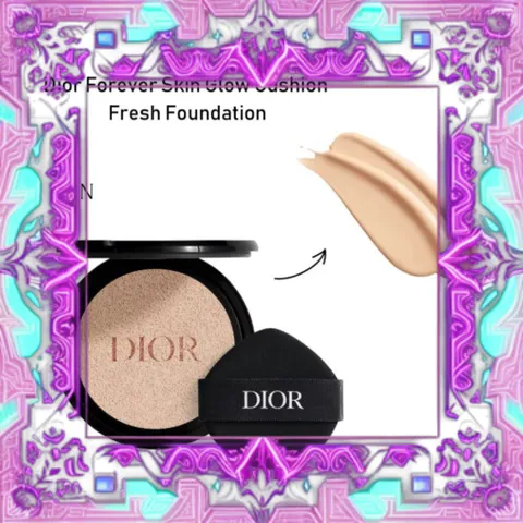 (Hàng Chuẩn) [ không hộp ] Phấn Nước Dior Forever Skin Glow Cushion Fresh Foundation Tone 0N Mẫu Mới