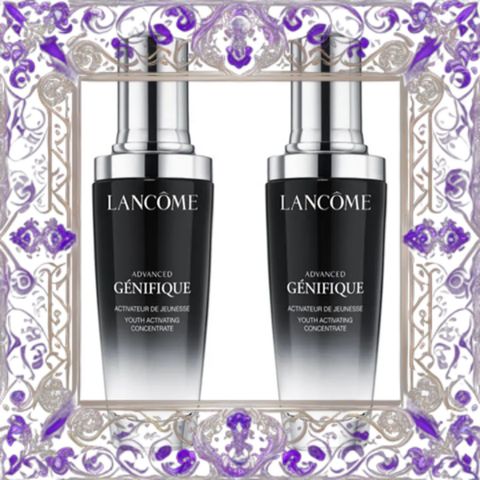 (Đẳng Cấp) Set Tinh Chất Trẻ Hóa Da Lancôme Advanced Génifique Serum (50ml x 2) Giải Pháp Chăm Sóc Da Lão Hóa, Dưỡng Ẩm Hiệu Quả, Đẹp Tươi Trẻ. Cao Cấp