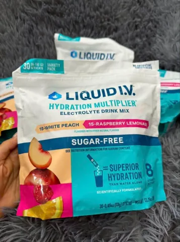 BỘT ĐIỆN GIẢI LIQUID I.V HYDRATION MULTIPLIER, nhap  Mỹ