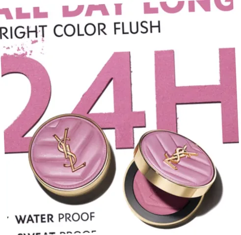 (Loại Tốt) Phấn Má Hồng Yves Saint Laurent YSL Make Me Blush Bold Blurring Blush Màu 24 Đầy Đủ Chính Hãng