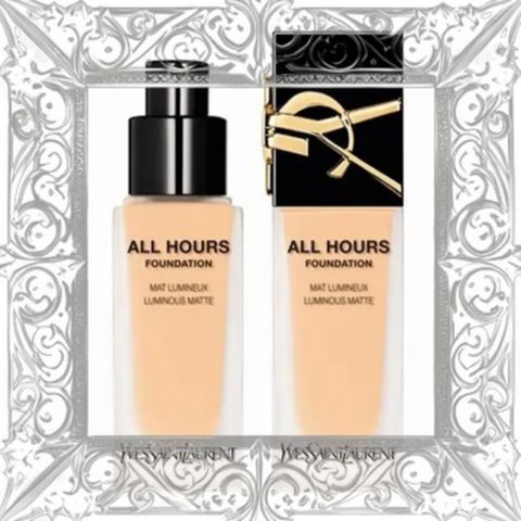 (Loại Tốt) Kem Nền Yves Saint Laurent YSL All Hours Luminous Matte Tone LN1 Trang Điểm Hoàn Hảo, Bảo Vệ Da, Che Khuyết Điểm Tối Ưu, SPF 30 Uy Tín