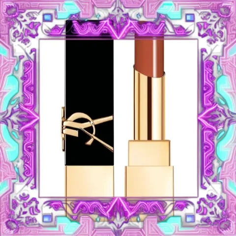 (Loại Tốt) [ không hộp ] Son Yves Saint Laurent YSL The Bold 6 Reignited Amber Màu Đỏ Nâu Hàng Chuẩn