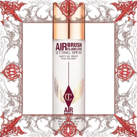 (Đẳng Cấp) Xịt Khóa Nền Charlotte Tilbury Airbrush Flawless 100ml Giữ lớp trang điểm lâu dài, chăm sóc da, tiện lợi cho mọi Dạng da Chính Hãng