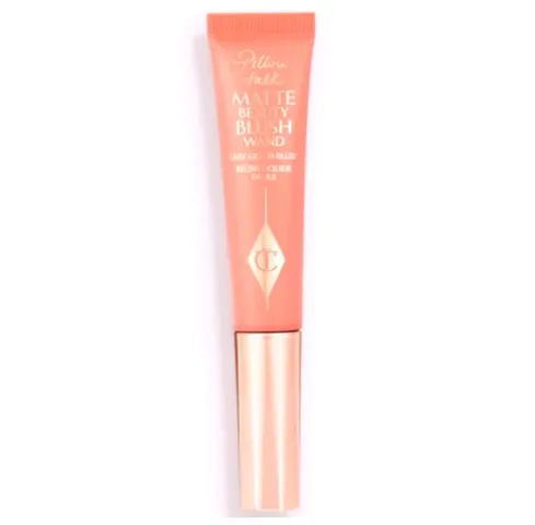 (Hàng Chất) Má Hồng Charlotte Tilbury Matte Beauty Blush Wand Pillow Talk Peach Pop 12ml Phấn Trang Điểm Cao Cấp Tạo Sắc Màu Tươi Tắn, Dễ Sử Dụng Đầy Đủ Nội Địa
