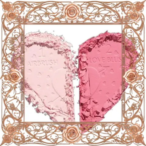 (Loại Tốt) [ không hộp ] Phấn Má Hồng Charlotte Tilbury Pillow Talk Beauty Soulmates Face Palette Flawless Pink Màu Hồng Baby Nội Địa
