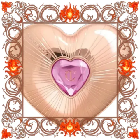 (Loại Tốt) [ không hộp ] Phấn Má Hồng Charlotte Tilbury Pillow Talk Beauty Soulmates Face Palette Flawless Pink Màu Hồng Baby Nội Địa