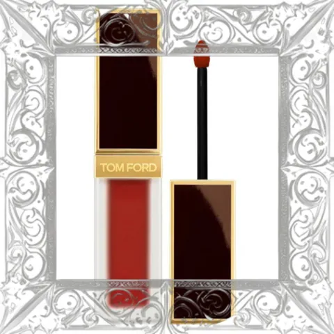 (Hàng Chuẩn) [ không hộp ] Son Kem Tom Ford Liquid Lip Luxe Matte Màu 123 Devoted Đỏ Đất 324699 Mẫu Mới