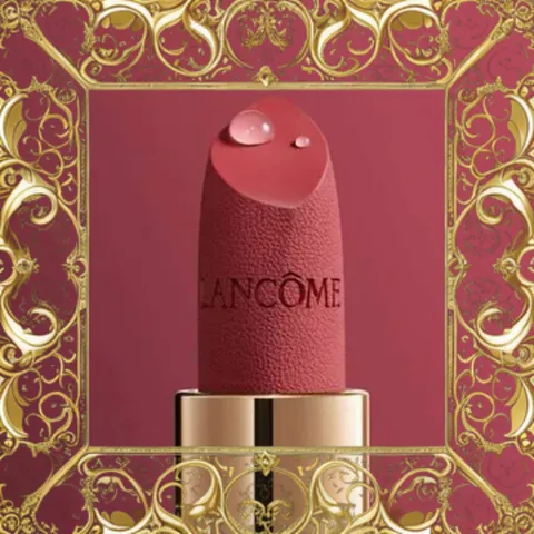 (Cao Cấp) Son Lancôme Absolute Perfect Lipstick Velvet Matte Lucky Limited Edition 03 Electrifying Spring Màu Hồng Đào Baby, Chất Son Mềm Mại, Dưỡng Ẩm Lâu Dài Uy Tín