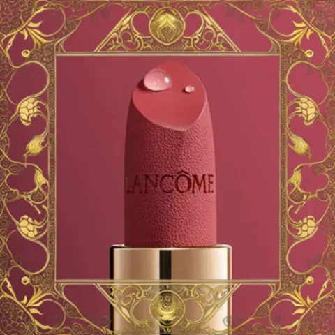 (Bản Mới) Son Lancôme Absolute Perfect Velvet Matte 03 Hồng Đào Baby Limited Edition Mùa Xuân Điện Tử, Chất Son Mềm Mại, Bám Màu Lâu Dài Chính Hãng