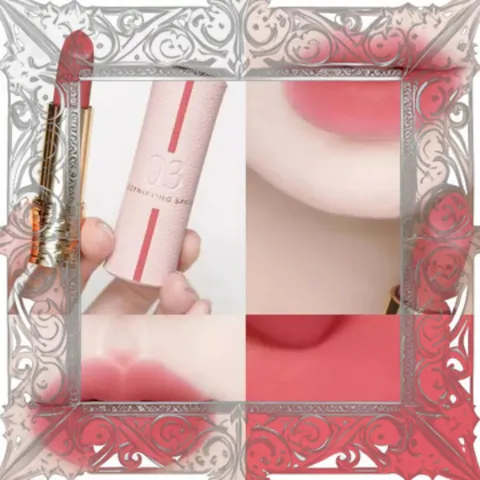 (Bản Mới) Son Lancôme Absolute Perfect Velvet Matte 03 Hồng Đào Baby Limited Edition Mùa Xuân Điện Tử, Chất Son Mềm Mại, Bám Màu Lâu Dài Chính Hãng