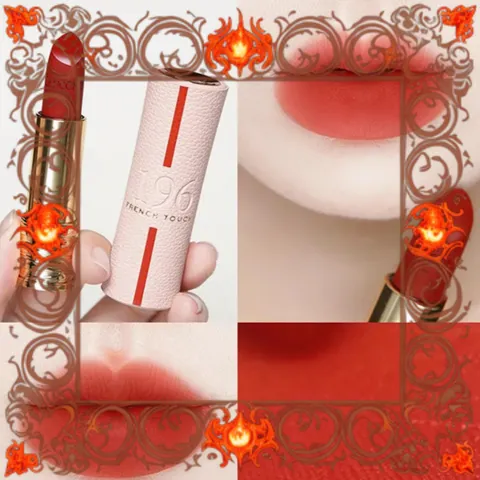 (Hàng Chuẩn) Son Lancôme Absolute Perfect Velvet Matte Lipstick 196 French Touch Màu Đỏ Cam Hạn Chế, Son Dưỡng Cấp Ẩm, Độ Bám Màu Tốt Hàng Chuẩn