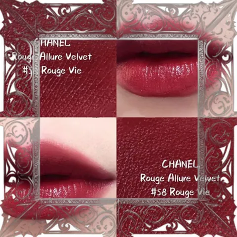 (Nhập Khẩu) [ không hộp ] Son Chanel 58 Rouge Vie Màu Đỏ Mận Nhập Khẩu