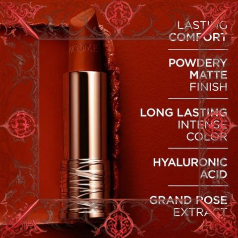 (Bản Mới) [ không hộp ] Son Lancôme L'Absolu Rouge Drama Matte Lipstick 505 Attrape Coeur Màu Đỏ Hồng Uy Tín