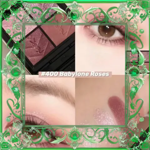 (Nhập Khẩu) [ không hộp ] Bảng Phấn Mắt Yves Saint Laurent YSL Couture Mini Clutch Eyeshadow Palette Màu 400 Babylone Roses, 10g Nhập Khẩu