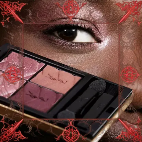 (Nhập Khẩu) [ không hộp ] Bảng Phấn Mắt Yves Saint Laurent YSL Couture Mini Clutch Eyeshadow Palette Màu 400 Babylone Roses, 10g Nhập Khẩu