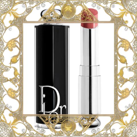 (Đẳng Cấp) Son Dưỡng Dior Addict Refill 525 Chérie Màu Hồng Đào 325831 Nhập Khẩu