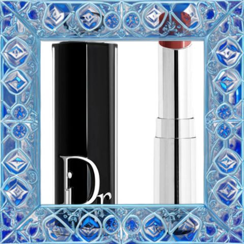 (Cao Cấp) Son Dior Addict Hydrating Shine Lipstick 727 Tulle Màu Hồng Đất Cao Cấp