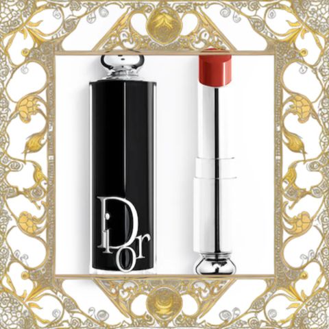 (Hàng Chuẩn) [ không hộp ] Son Dưỡng Môi Dior Addict Hydrating Shine 740 Saddle Màu Đỏ Gạch 325865 Mẫu Mới