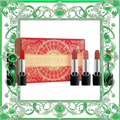 (Hàng Chất) [ hàng xách tay ] Set Son Dior Rouge Dior Lipstick Velvet Finish Màu 999 Đỏ Tươi + 720 Hồng Khô + 217 Hồng San Hô + 228 Đỏ Nâu + 188 Cam Đất Uy Tín