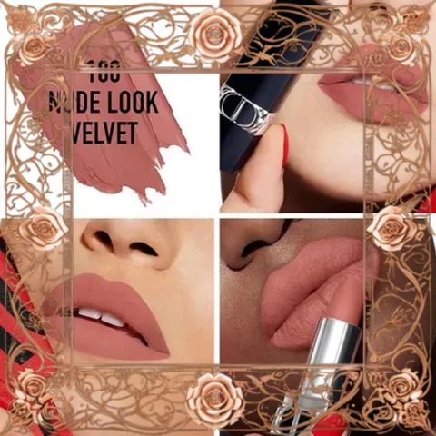 (Hàng Chất) [ hàng xách tay ] Set Son Dior Mini Rouge Dior Lipstick 4 Màu Chính Hãng Chính Hãng