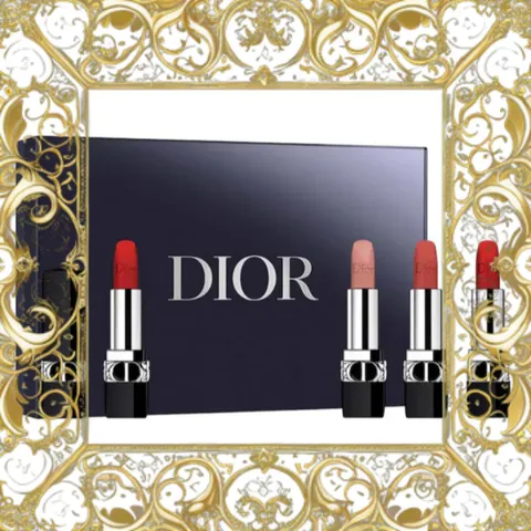 (Hàng Chuẩn) Set Son Dior Rouge Dior Lipstick Mini 4 Màu Chính Hãng Hàng Chuẩn