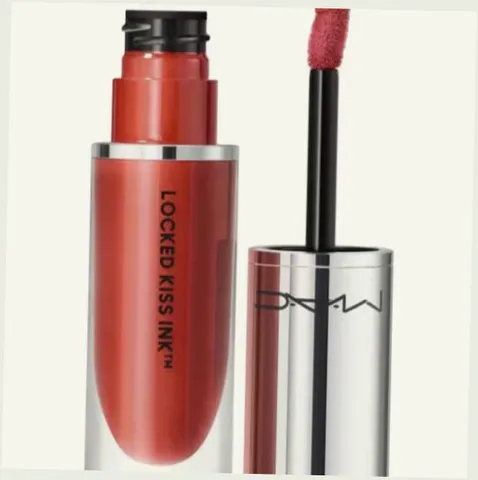 (Hàng Chất) Son Kem MAC Locked Kiss 24HR Ink Lipcolour 69 Sophistry Màu Đỏ Nâu Đầy Đủ Uy Tín