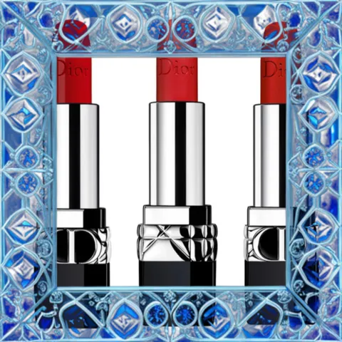 (Đẳng Cấp) [ hàng xách tay ] Set Son Dior Rouge Dior Lipstick Màu 999 Satin, 999 Matte, 999 Velvet ( 3 x 3.5g) Chính Hãng